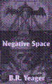 cover artwork for negative space. it is heavily edited to be colorized purple and dithered so that it's barely recognizable as anything.